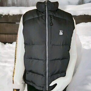 Sleek Black Puffer Vest
